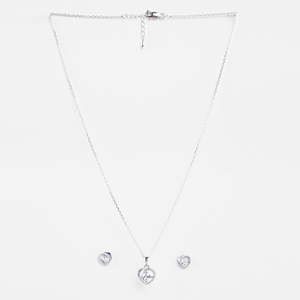 Compre en Línea Conjuntos de Pendientes de Plata de Ley 925 de Primera Calidad para Bodas - Product Image 4