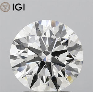 2,00 CT CVD Lab Grown Round Diamond 8,13 MM G Color VS1 Clarity IGI Certified Loose Diamond para centro de mesa - Product Image 1