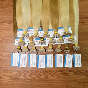 Extensiones de cabello con cinta virgen Rubia de trama Genius, ONDA DE AGUA Flexible Fumi, gran cantidad, sin enredos, onda recta sedosa - Product Image 6