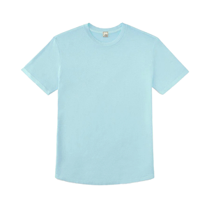 2025 Summer New 100% Cotton <b>White</b> Solid Causal O-<b>Neck</b> Basic Sporting <b>T</b>-<b>Shirt</b> Male, Custom <b>Rounded</b> <b>Neck</b> <b>T</b> <b>Shirt</b> - Product Image 6