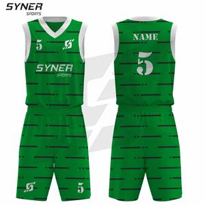 Conjunto de uniforme de baloncesto personalizado para hombre, nuevo diseño, camiseta de sublimación de talla grande, ropa de baloncesto reversible personalizada, camisetas - Product Image 3