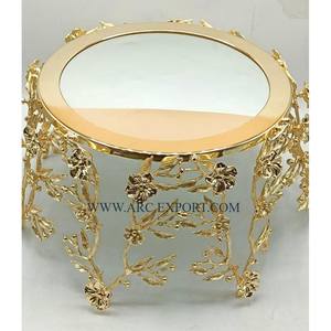 แท่นวางโชว์เค้กโบราณทรงสี่เหลี่ยมผืนผ้าพร้อมฝากระจกอุปกรณ์ตกแต่งโต๊ะร้านอาหารและโรงแรมเค้กสุดหรู - Product Image 5