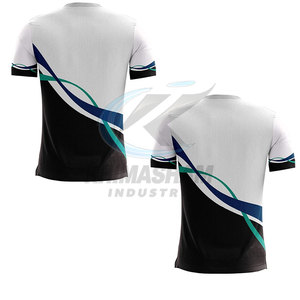 Fashion New Style <b>Blank</b> Men Soccer Jersey Plus Size Breathable Summer Short Sleeve Light <b>Weight</b> - Product Image 4