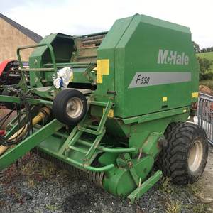 Vente chaude McHale Round Baler Farm Machinery | Prix d'usine Machine à balles agricole pour l'approvisionnement en gros d'ensilage de paille de foin - Product Image 2