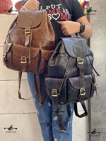 Sac à dos en cuir véritable fait main sac à dos multi-usages sac à dos vente chaude sacs d'école sac multi-usage