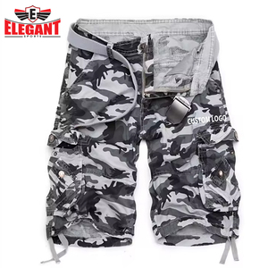 Vêtements décontractés Nouveau design Meilleur fournisseur Fait à la main avec son propre logo Taille Hommes Portent des shorts cargo multi-poches Par Elegant Sports - Product Image 3