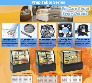 <span class=keywords><strong>Vitrina</strong></span> Refrigerada Pequeña para Pasteles, Equipo <span class=keywords><strong>de</strong></span> Refrigeración para Exhibición, Enfriador <span class=keywords><strong>de</strong></span> Mesa, Refrigerador - Product Image 6