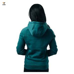 Sudadera con capucha tejida de felpa francesa de alta calidad unisex, jersey de bloque de color funcional con logotipo personalizado, camiseta serigrafiada para mujer - Product Image 6
