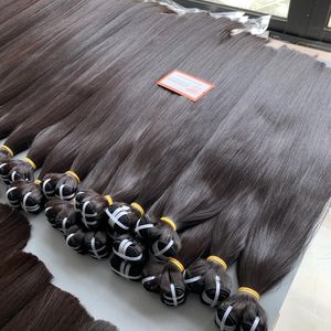 ผมต่อแบบตรงผมมนุษย์บริสุทธิ์เรมี่สองชั้นสำหรับต่อผมตรงและนุ่มลื่น - Product Image 6