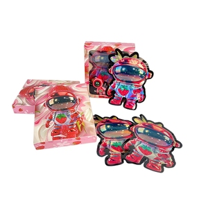 Sac en papier Mylar Spaceman en stock, forme spéciale, avec fermeture éclair anti-odeur pour jouets - Product Image 3