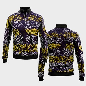 Chaqueta de entrenamiento transpirable personalizada para hombres y mujeres, ropa deportiva para jóvenes, jersey de equipo de secado rápido - Product Image 6