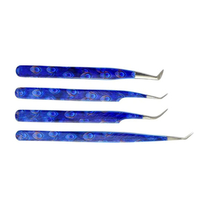 Fabricant de pinces à cils à haute teneur en acier inoxydable avec logo personnalisé Conception en fibre pointue pour les salons de coiffure - Product Image 5