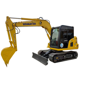 Ekskavator kecil butik bekas, ekskavator Mini <span class=keywords><strong>6</strong></span> ton <span class=keywords><strong>Komatsu</strong></span> <span class=keywords><strong>PC60</strong></span> dengan kondisi baik dan jam kerja rendah - Product Image 1