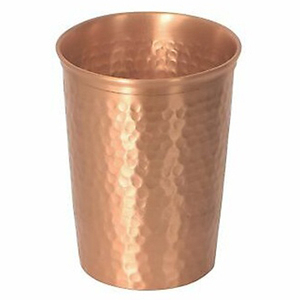 Vendeur chaud cuivre inoxydable cuivre vin martelé gobelet servant cuisine brillant gobelet en verre - Product Image 6