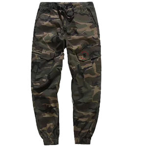 Pantalones para correr de nailon de pana unisex personalizados al por mayor, diseño de cintura media informal ligero con comodidad clásica - Product Image 2