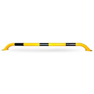 Juego de 10 Topes de Plástico Amarillo para Estacionamiento, Tipo Tubo de 200x16cm y 60mm, para Bordillos de Estacionamiento - Product Image 3