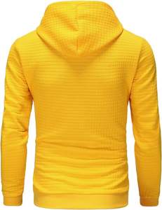 2025 Men's Casual Fashion <b>Joker</b> Sublimation Pullover <b>Hoodie</b> Best Quality Funny Oversized Breathable Design Solid Pattern OEM - Product Image 3