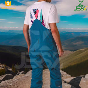 Pantalones de Peto Unisex Personalizables, Talla Grande, Alto Rendimiento, Ajuste Relajado, Duraderos, Impermeables, Transpirables, Estampados para Clima Cálido - Product Image 4