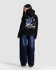 Sudadera con Capucha Cuadrada de Gran Tamaño, Personalizada con Logotipo, Venta al por Mayor de Fábrica, Impresión Digital DTG, Unisex, Lisa, de Alta Calidad, 460 g/m² - Product Image 5