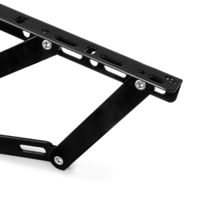Set meccanismo elevatore Emuca per 90 cm apertura laterale con struttura in acciaio verniciato nero - Product Image 4