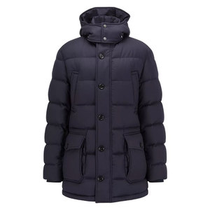 Chaqueta acolchada gruesa de burbujas de invierno de alta calidad para hombre con cuello levantado Diseño de moda MOQ bajo al por mayor - Product Image 5