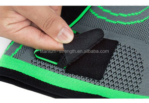 Logo personnalisé Élastique Respirant Confortable Support Flexible Yoga Moto Jardin Utilisation Fournit Une Protection Élastique Genouillère - Product Image 3