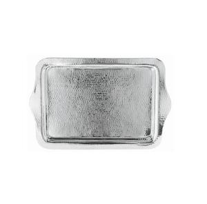 Plateau de service rectangulaire en métal de qualité supérieure élégant et fonctionnel pour les événements de restauration et les paramètres polyvalents à usage domestique - Product Image 1
