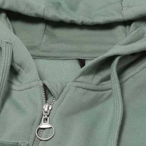 Novedad, Sudaderas con Capucha para Mujer, Invierno, con Cierre, 100% Algodón, Forro Polar, Alta Calidad - Product Image 6