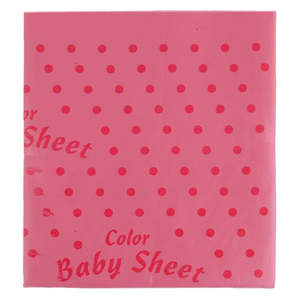 Newborn <b>Plastic</b> <b>Sheet</b> - Pink - Product Image 1
