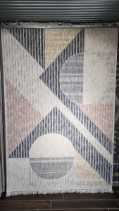 ADIVA Thảm hiện đại Boho mô hình bằng đá cẩm thạch khu vực Thảm mềm sang trọng Thảm khu vực lý tưởng trong cuộc sống bán buôn chỉ được thực hiện trong gaziantep Thổ Nhĩ Kỳ 5 - Product Image 2