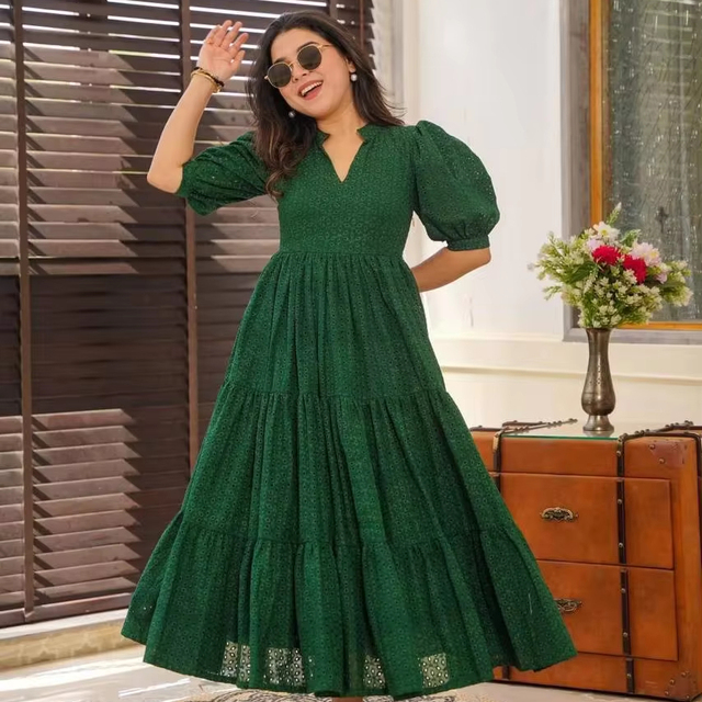 matron green dresses Matron Green Colour Dress: Stylish & Customizable Options