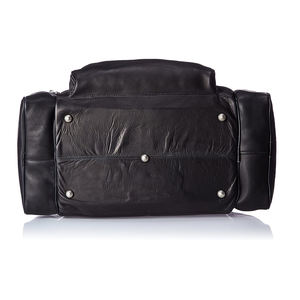 Dernier modèle de sac de sport en cuir véritable léger de grande capacité avec fermeture à glissière Sac de voyage décontracté étanche - Product Image 4