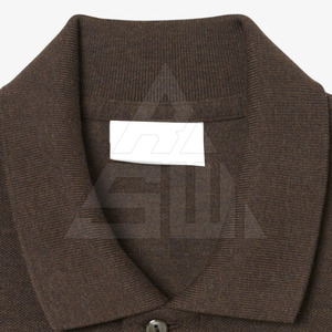 Haute qualité hommes personnalisé tricoté solide à manches courtes évacuation de l'humidité pour t-shirt vente directe d'usine - Product Image 6