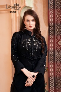 Juego de cordones de trabajo a mano con Secuencia de bordado de satén de diseñador por Fab Zone - Product Image 2