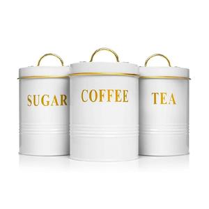 <b>Set</b> of Four Metal <b>Canister</b> Customized Shape Handmade Luxury Container Classic Stylish Wholesale New Arrival Metal <b>Canister</b> - Product Image 2