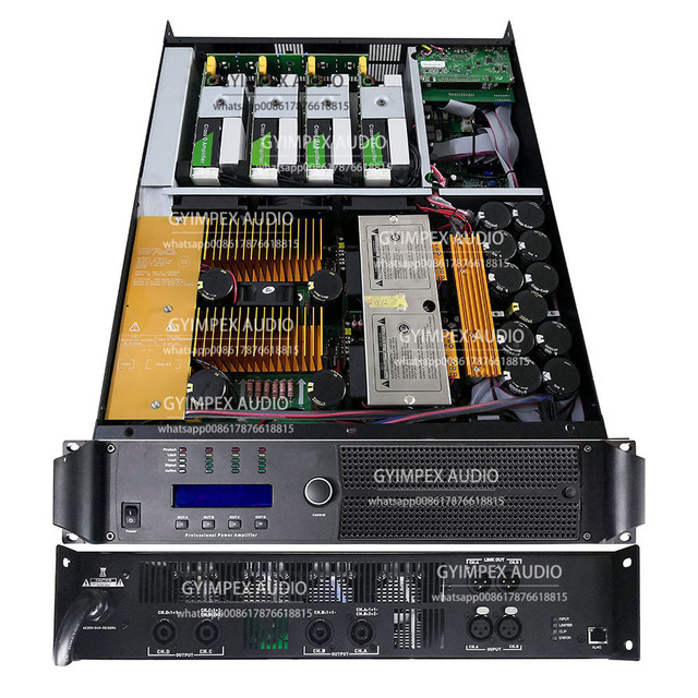 China Factory Speaker Amplifier Professional 4 Channel LA Amplified Controller 4 Channel Audio Dsp Power Amplifier DSP15Q