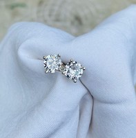 Boucles d'oreilles en argent sterling 925 avec zircon bleu, pierre précieuse naturelle, bijoux de luxe faits à la main, cadeau de luxe pour elle