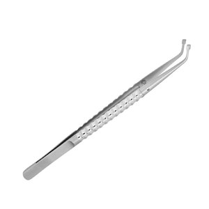 Pinzas de ortodoncia de unión directa, pinzas curvas de acción cruzada para brackets, herramienta quirúrgica de mano con agarre antideslizante, fabricante de Pakistán - Product Image 6