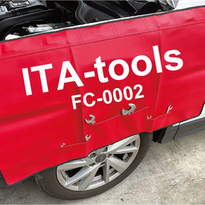 8 aimants en ferrite Y35, couvre-garde-boue magnétique en PVC, ajustement universel, côté gauche, OEM ODM - Product Image 1