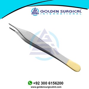 Pince à épiler pour greffe de cheveux pince à épiler Adson TC pince à pouce médicale chirurgicale - Product Image 2