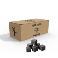 Paquete de Prueba de Carbón para Hookah Premium, Combustión Consistente y Duradera, Venta al Por Mayor, Listo para Exportación, Personalizable