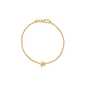 Pulsera Flexible de la Colección Sea Star Ocean con Diseño de Concha y Flor de Circonio - Product Image 2