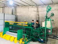 Machine de tissage automatique de maille de cyclone de PLC largeur de 2,5-de 3,5mm
