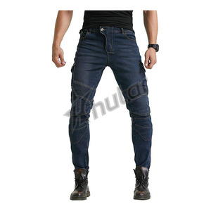 2025 personalizado hombres motociclismo acolchado pantalones vaqueros equipo de protección montar Touring moto pantalones Motocross Jeans - Product Image 5