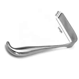 ชุดเครื่องมือผ่าตัดแบบใช้มือถือชนิดเหล็กกล้าไร้สนิม แลงเกนเบ็ค รีทรัคเตอร์ สำหรับดึงเนื้อเยื่อ ได้มาตรฐานความปลอดภัย MOL - Product Image 1