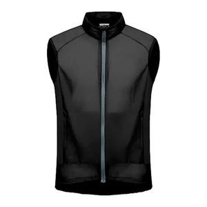 Gilet de cyclisme thermique léger de style unique, 4 saisons, pour la conduite par temps froid, coupe-vent, respirant - Product Image 6