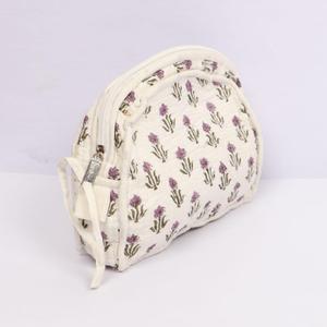 กระเป๋าใส่เสื่อโยคะผ้าฝ้ายลายแมนดาลาพิมพ์มือสไตล์โบฮีเมียน มีโครงด้านนอก ซิปและตัวล็อคแบบกระดุม ง่ายต่อการพกพา ซักได้ - Product Image 4