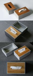 100% boîte à mouchoirs en bois de qualité supérieure - Product Image 5