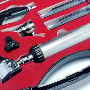 ชุดเครื่องมือตรวจหูครบชุดสำหรับการผ่าตัดใช้แหล่งจ่ายไฟด้วยมือหลอดไฟปลายหลอด1ปี - Product Image 5