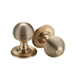 Poignée de porte en métal en fonte, finition noire, pour porte et fenêtre, usage domestique, hôtel, porte de portail, poignée de porte artisanale - Product Image 4